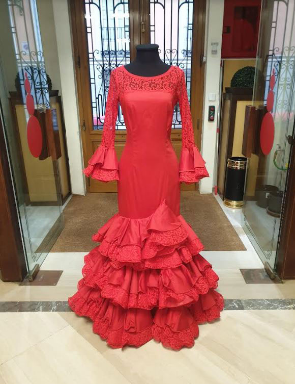 T 42. Cheap Flamenca Dress Outlet. Mod. Euforia. Size 42